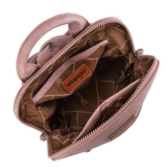 Wrangler Backpack Purse Medium Ladies' Bookbag Travel Work Daypacks o_o - Picture 5 of 6